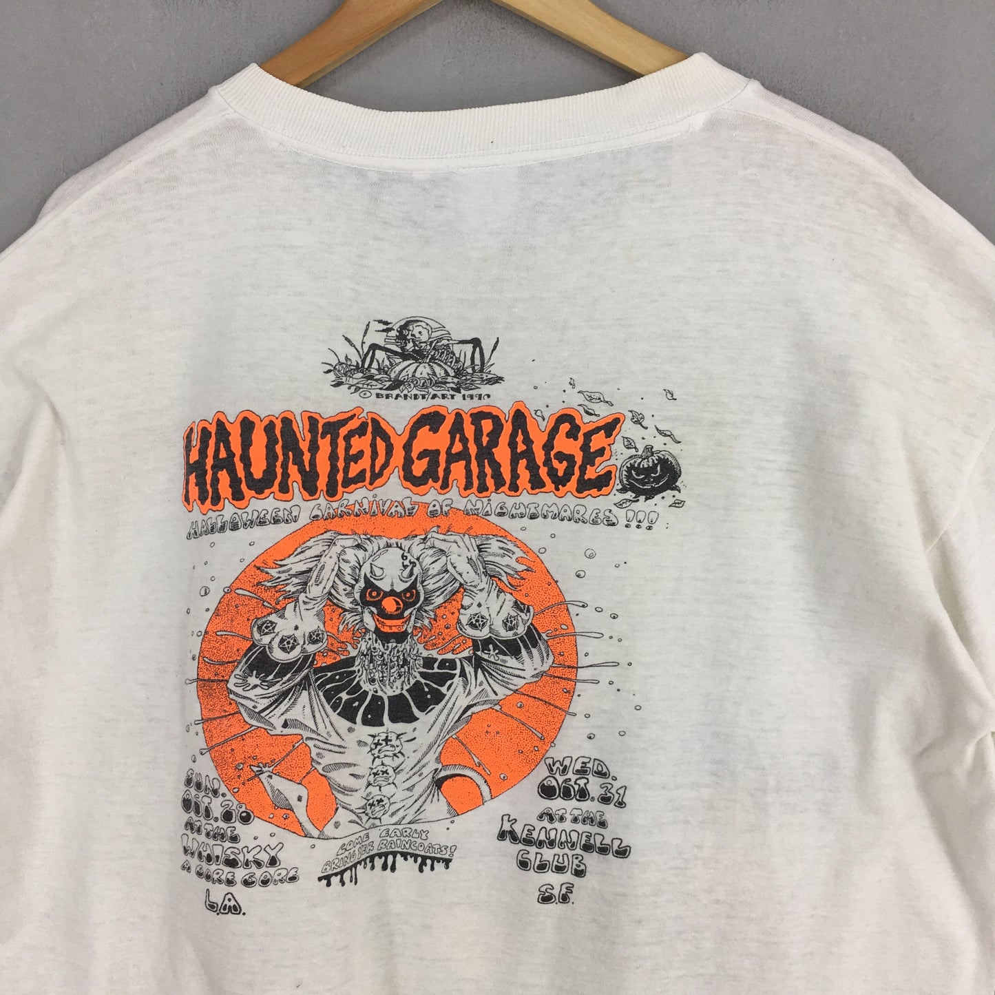 Haunted Garage Shirt Rock Tshirt Large