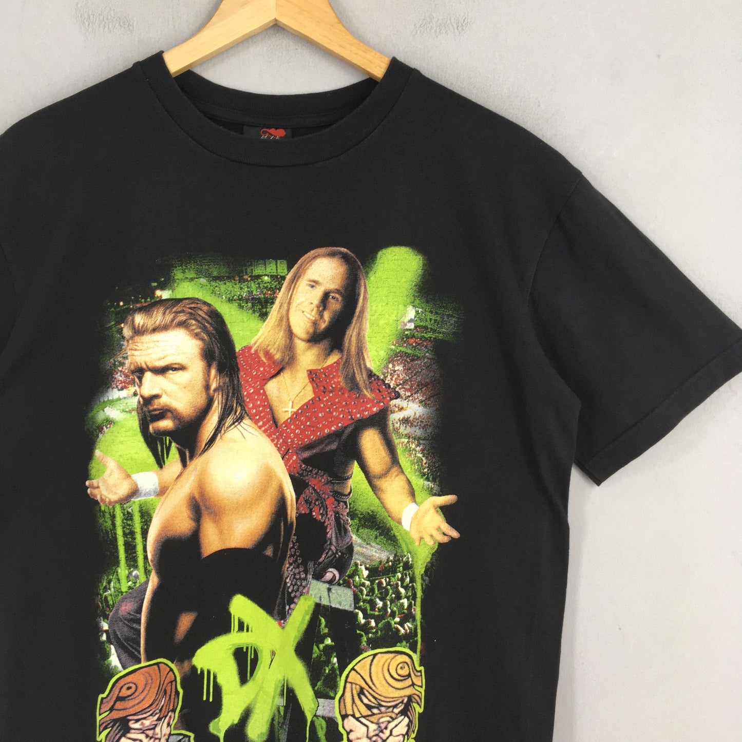 WWE D-Generation X Triple H Black T Shirt Large