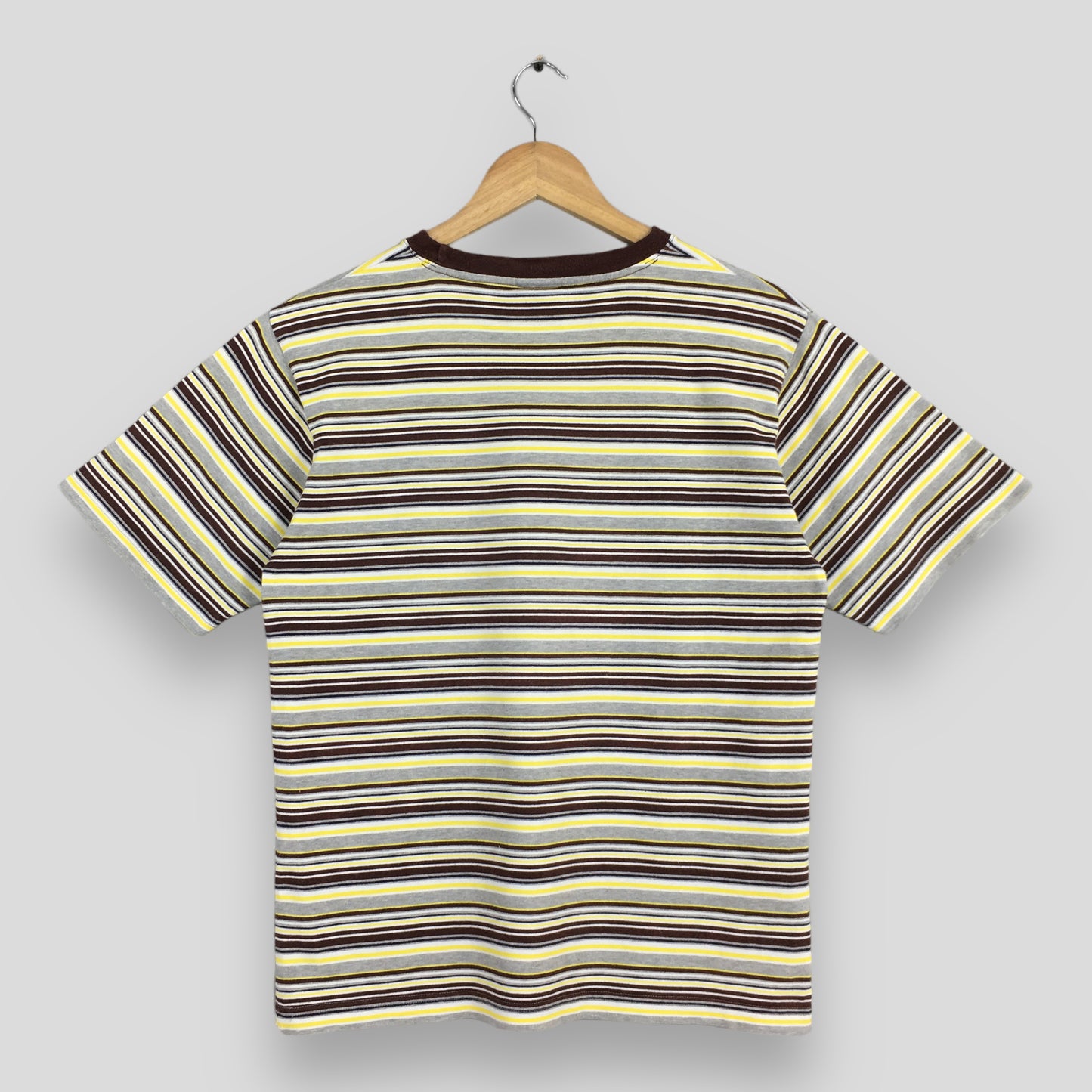 Hang Ten Stripes Brown Tshirt Small