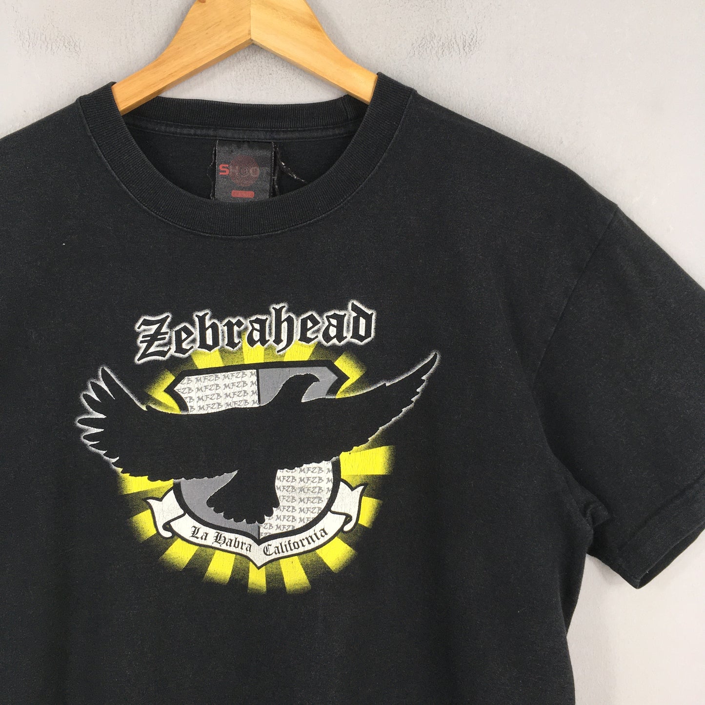 Zebrahead Black T shirt Large