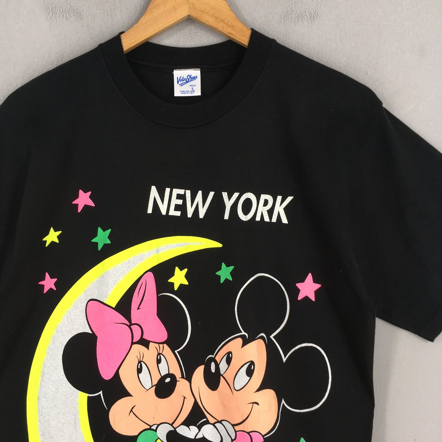 Disney Mickey Mouse New York T shirt Large