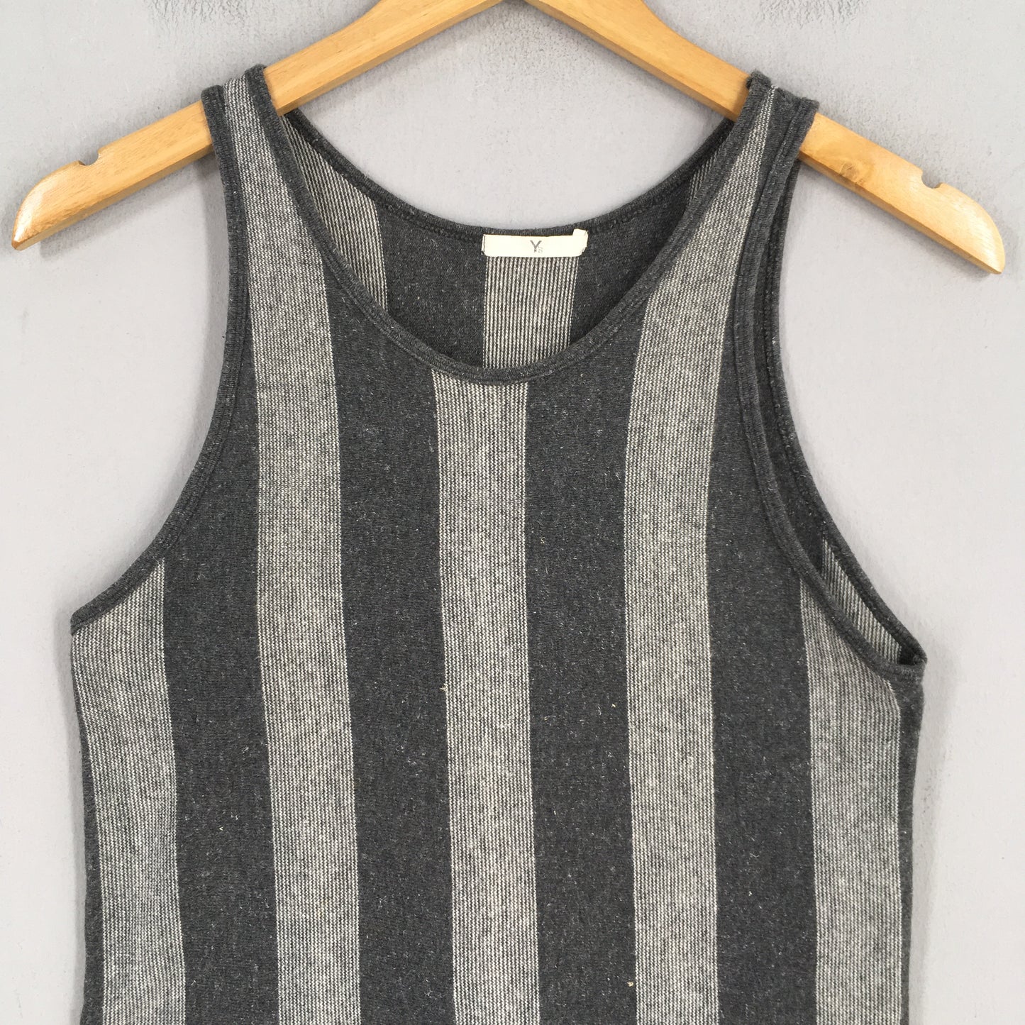 Ys For Men Yohji Yamamoto Stripes Gray T shirt