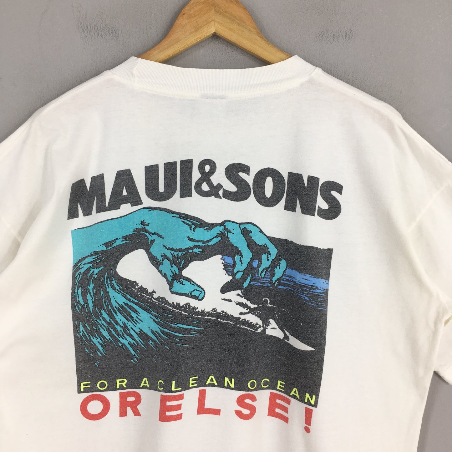 Maui&Sons Beach Wear Surfing T shirt XLarge