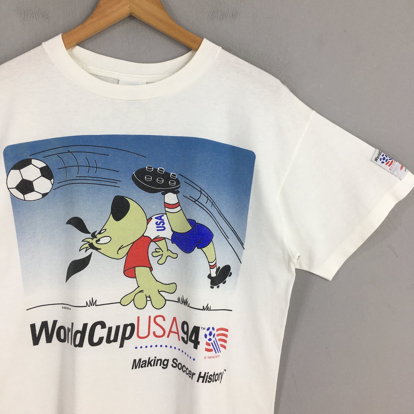 World Cup Usa 1994 Football T shirt Large