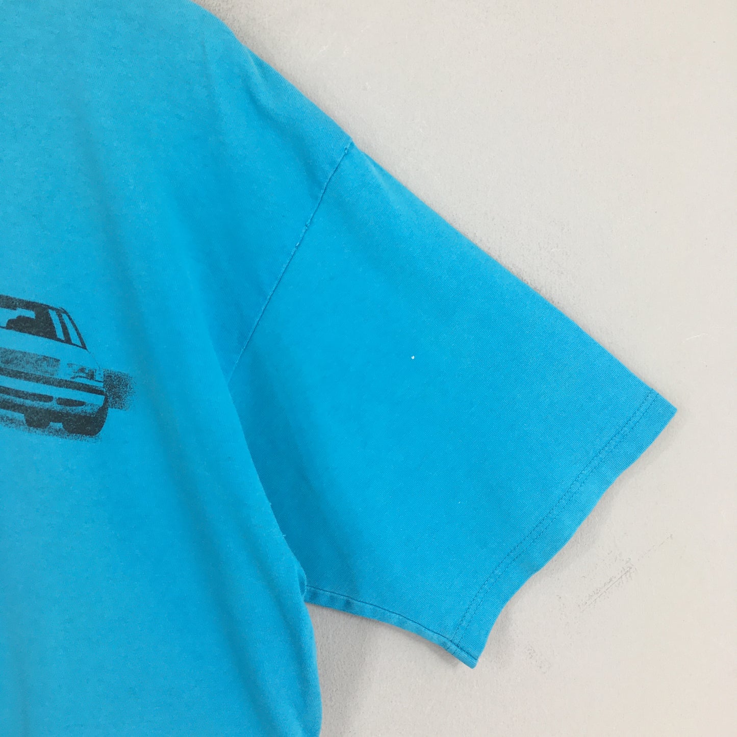 Volvo Classic Car Blue T shirt XLarge