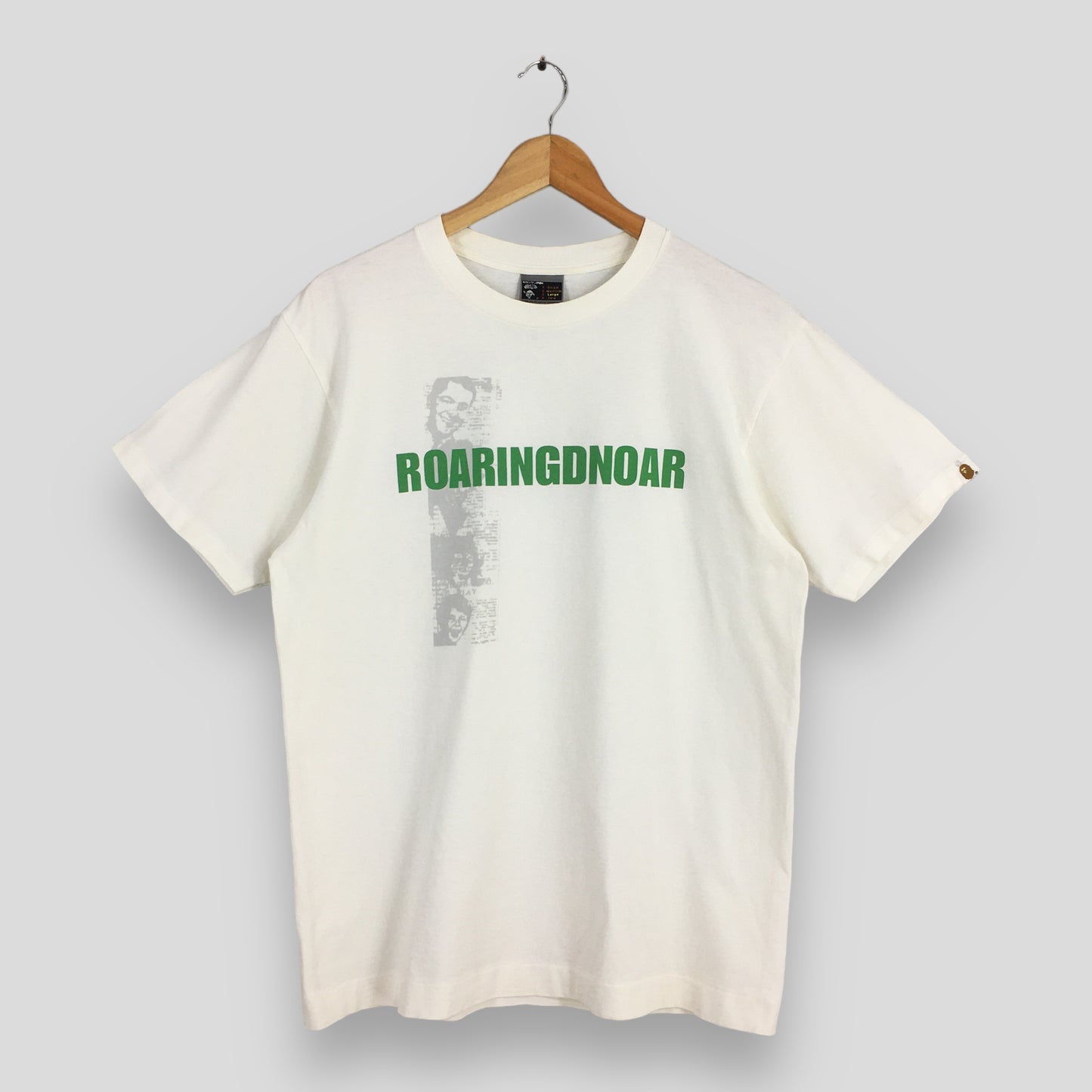 A Bathing Ape Bape Japan Roaringdnoar T shirt Large