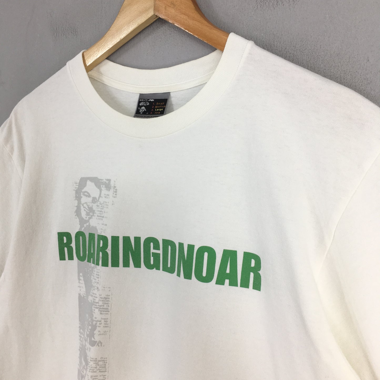 A Bathing Ape Bape Japan Roaringdnoar T shirt Large