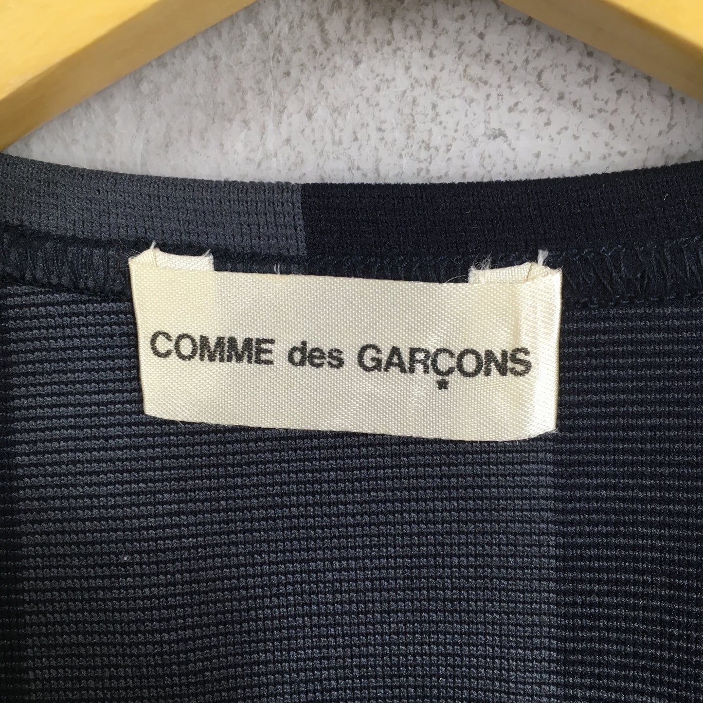 Comme Des Garcons Stripes Black Gray T shirt XSmall