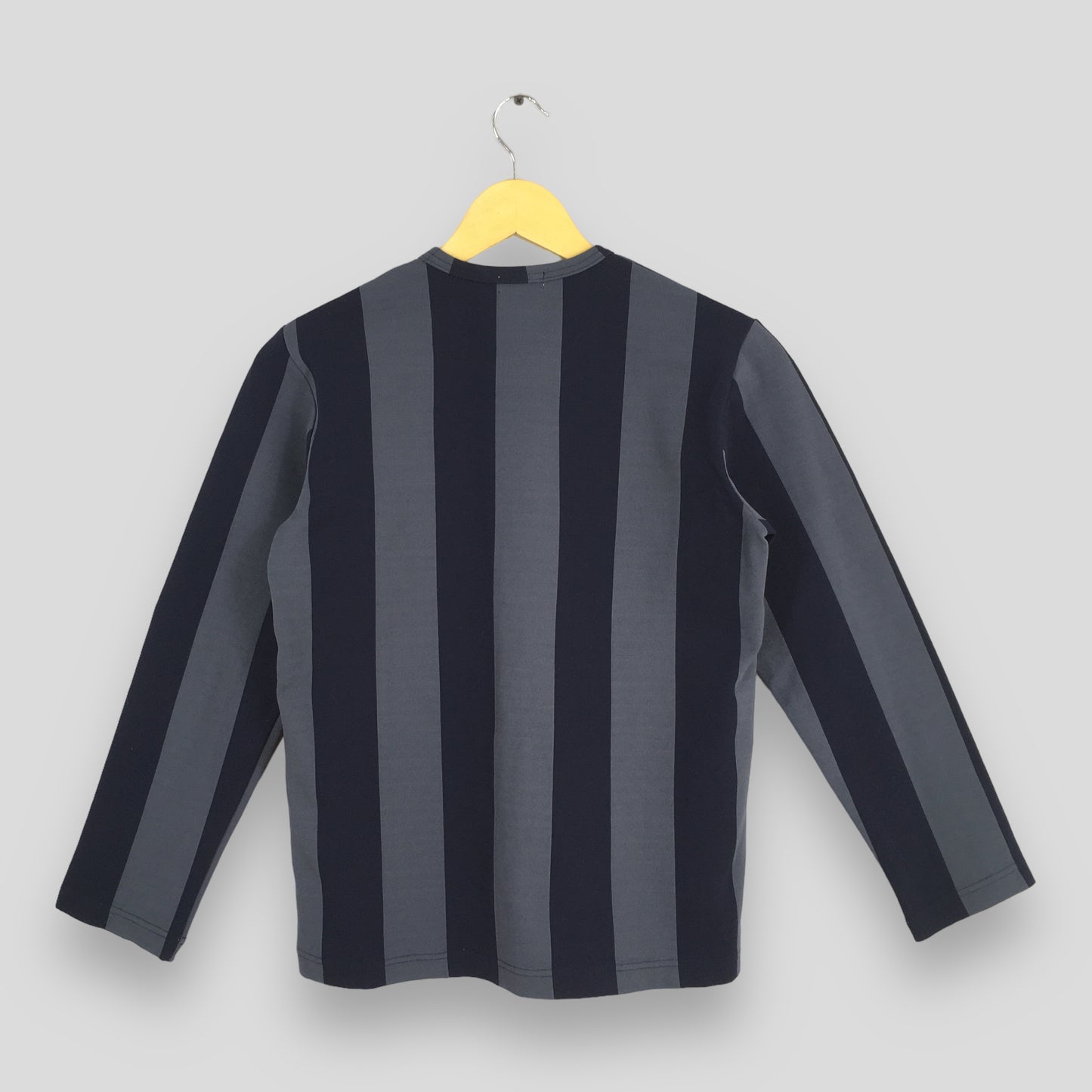 Comme Des Garcons Stripes Black Gray T shirt XSmall