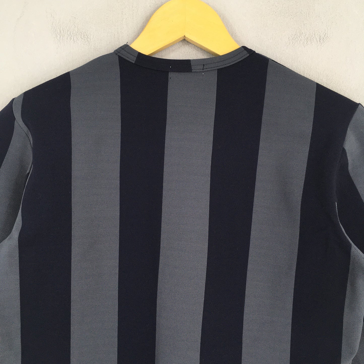 Comme Des Garcons Stripes Black Gray T shirt XSmall