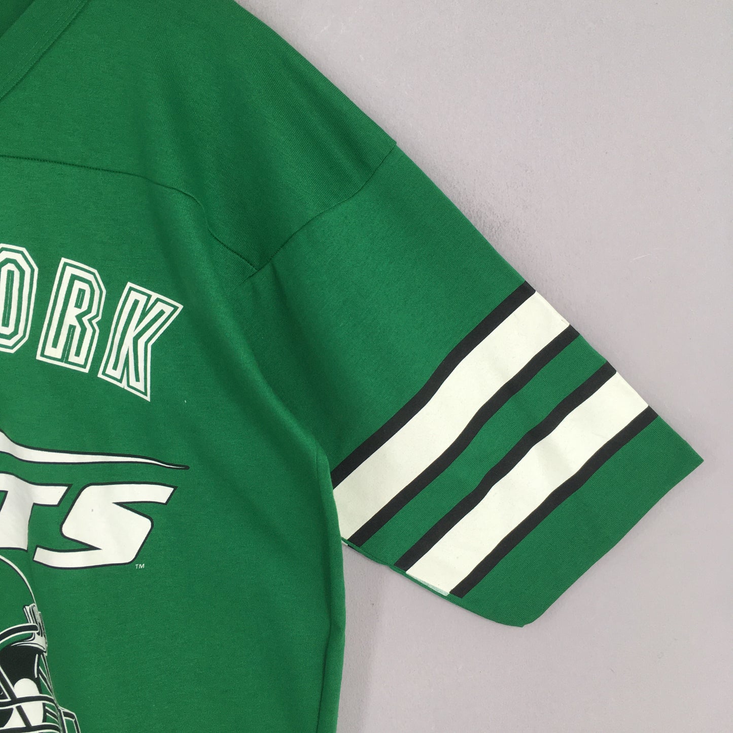 New York Jets NFL Rugby Green Tshirt XLarge