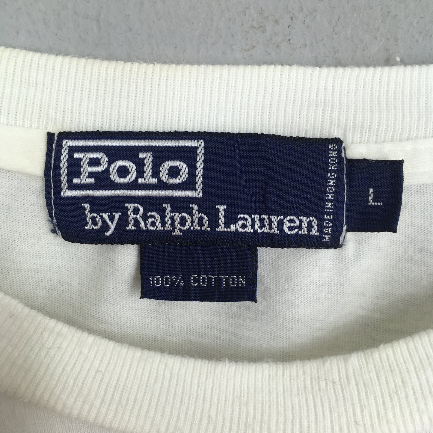 Polo Ralph Lauren Polo Bear White T shirt Large