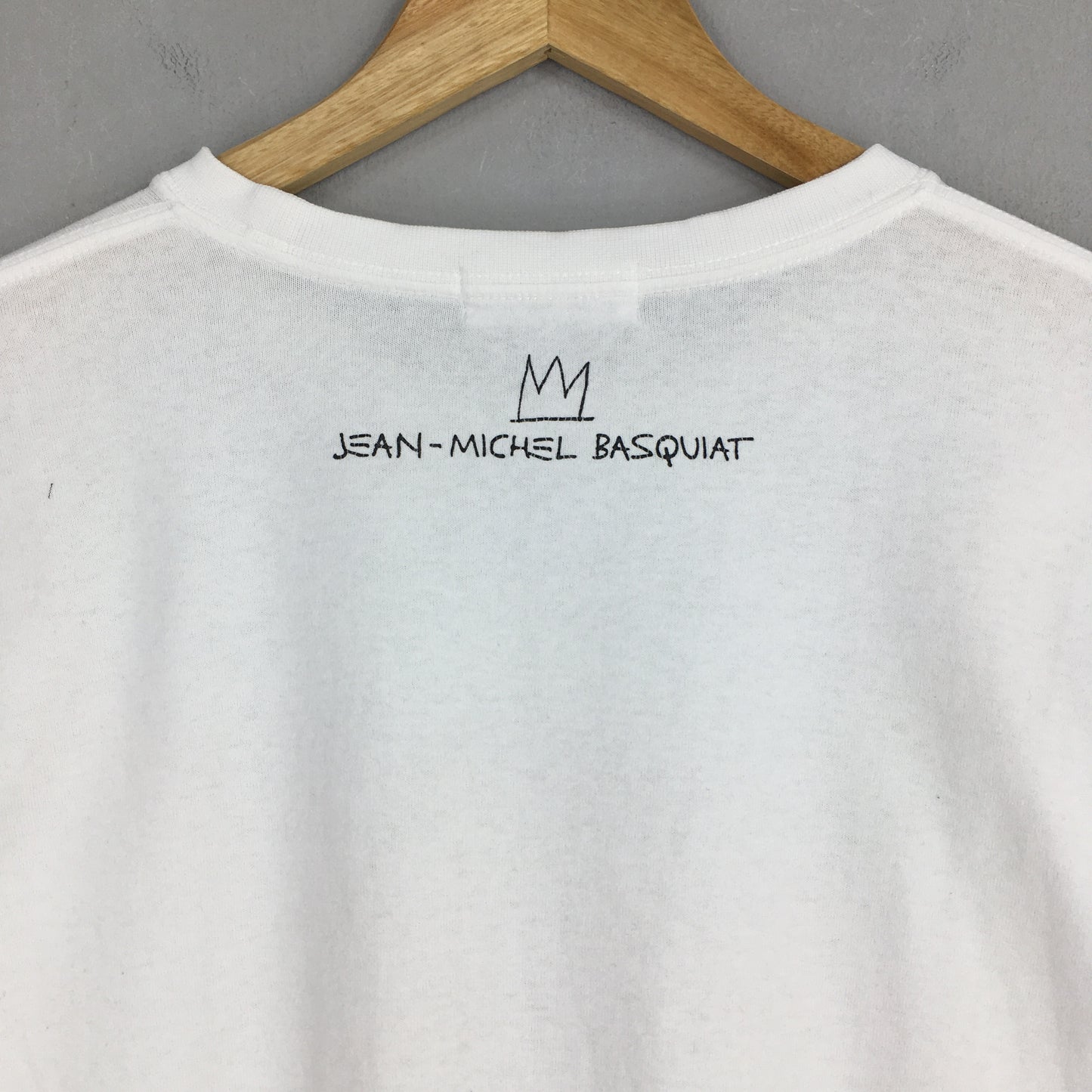 JMB Jean Michel Basquiat Notary Crown (1983) Pop Art T shirt Large