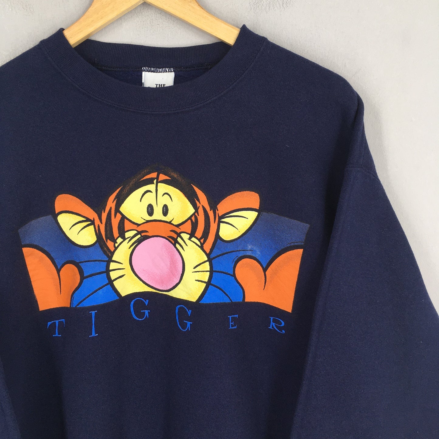 Tigger Disney Blue Sweatshirt Small