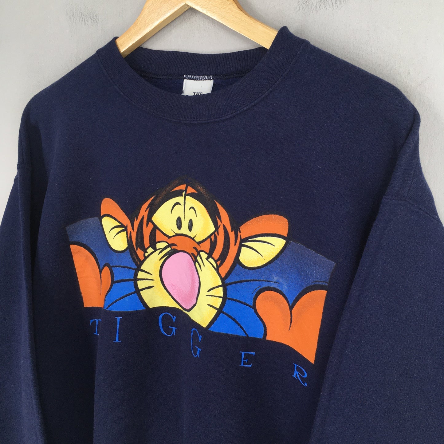 Tigger Disney Blue Sweatshirt Small