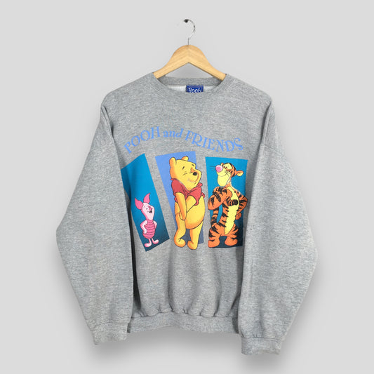 Pooh and Friends Sweatshirt Large