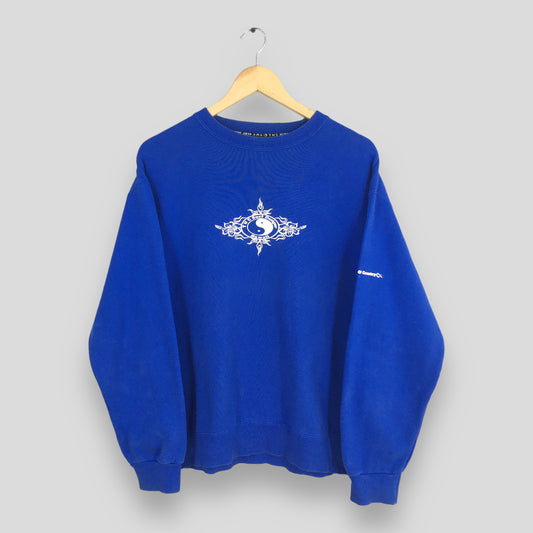 T&amp;C Surf Designs Blue Sweatshirt Medium