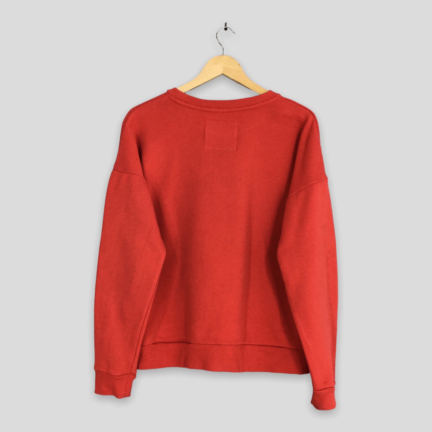 Super Dry Red Streetwear Sweatshirt Small