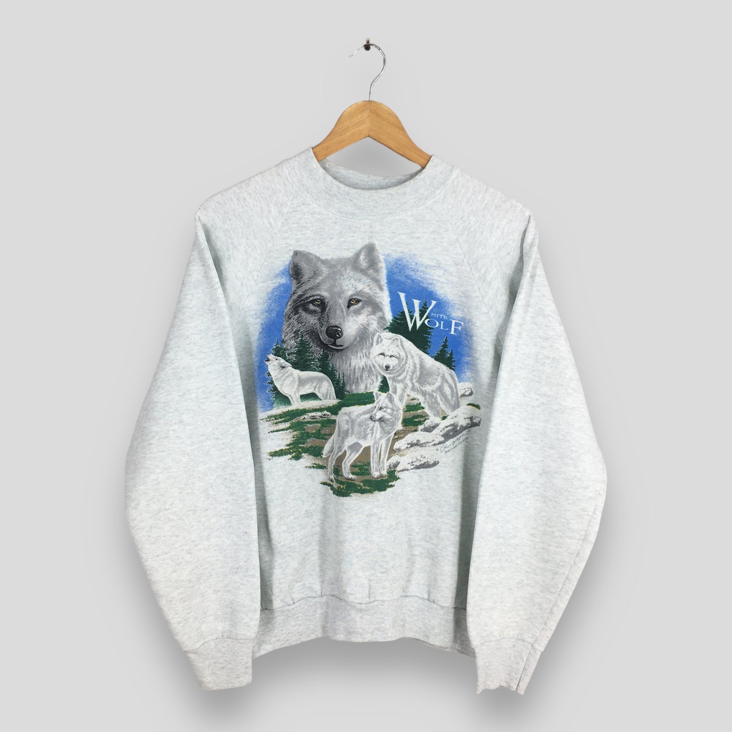 North American Wolf Sweatshirt Large