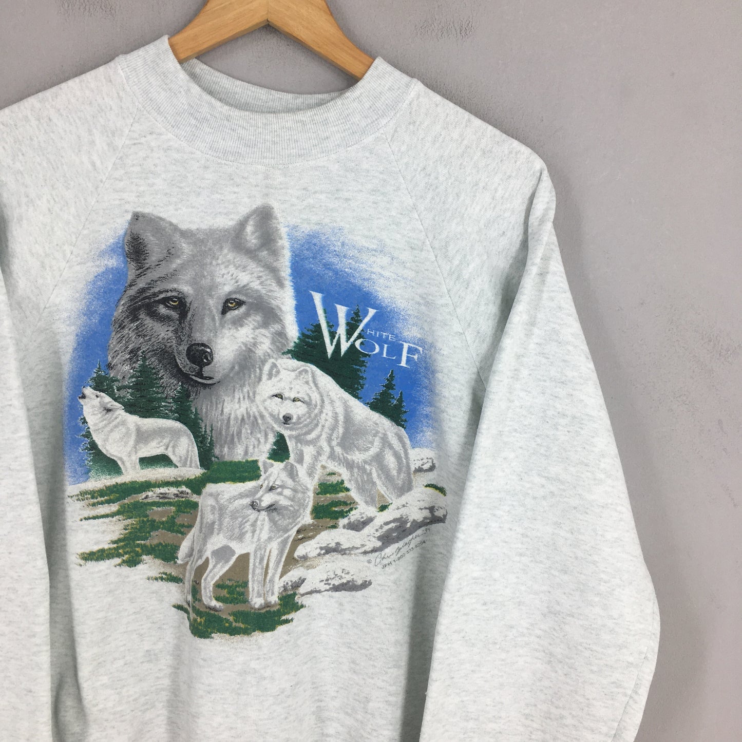 North American Wolf Sweatshirt Large