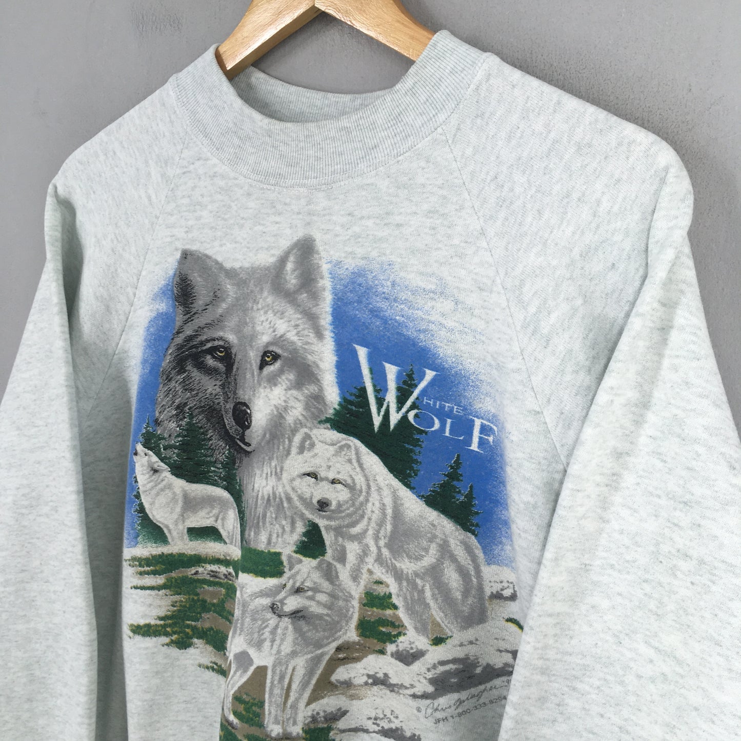 North American Wolf Sweatshirt Large