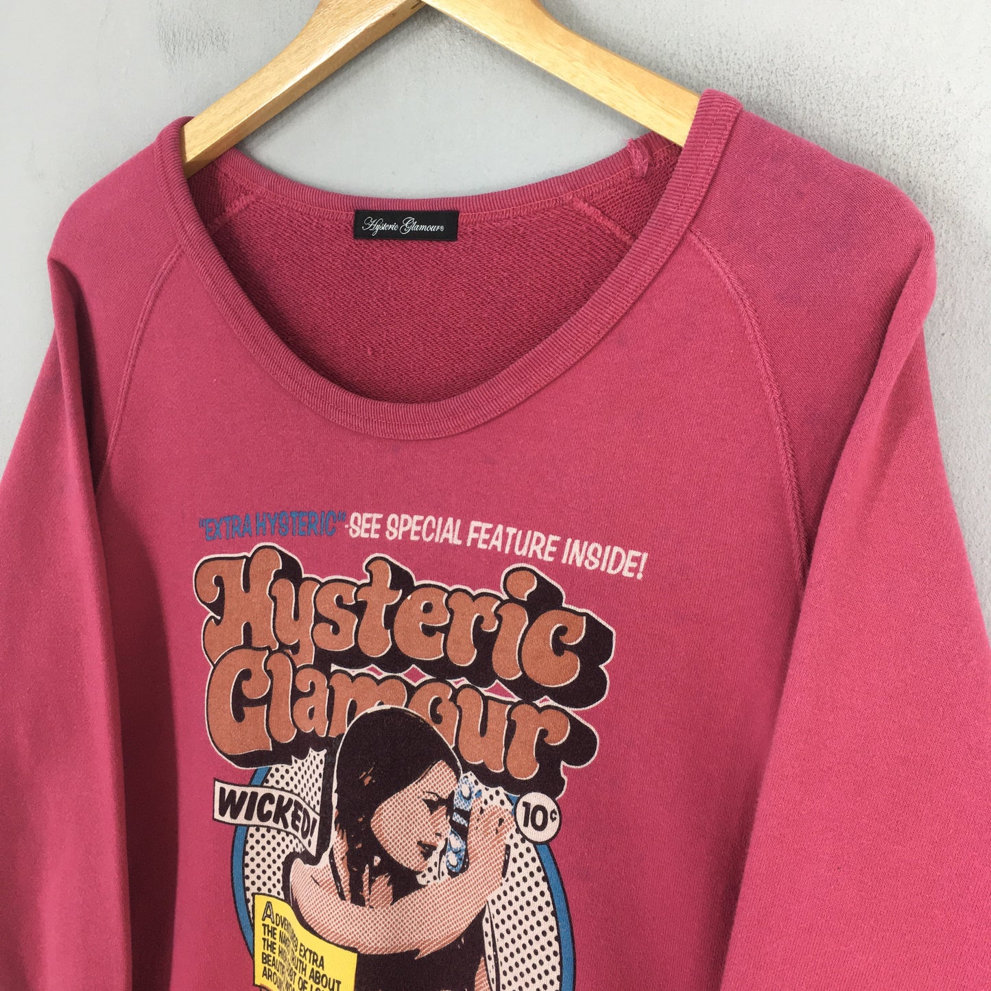 Hysteric Glamour Sexy Women Sweatshirt Small