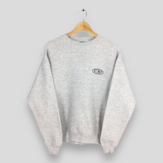 OP Ocean Pacific Surfing Gray Sweatshirt Medium