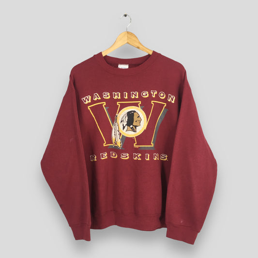 Washington Redskin Commanders NFL Sweatshirt Large