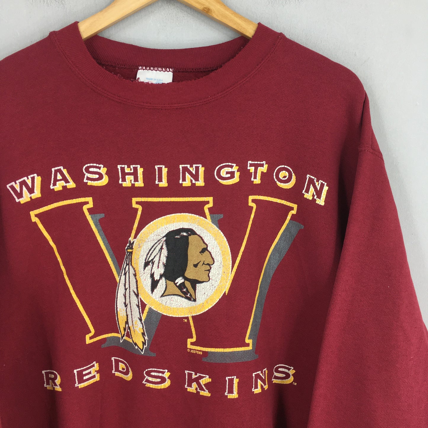 Washington Redskin Commanders NFL Sweatshirt Large