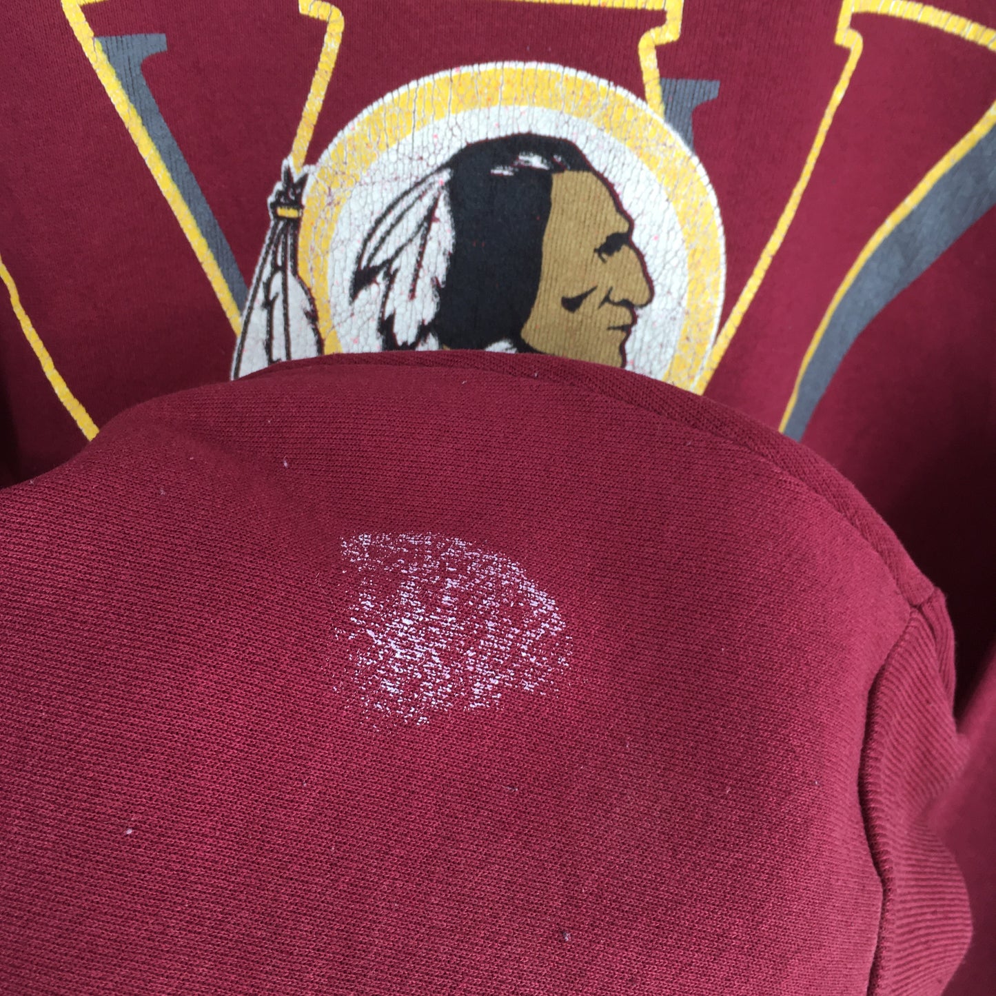 Washington Redskin Commanders NFL Sweatshirt Large