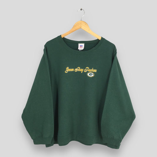 Green Bay Packers Football NFL Sweatshirt 2XLarge