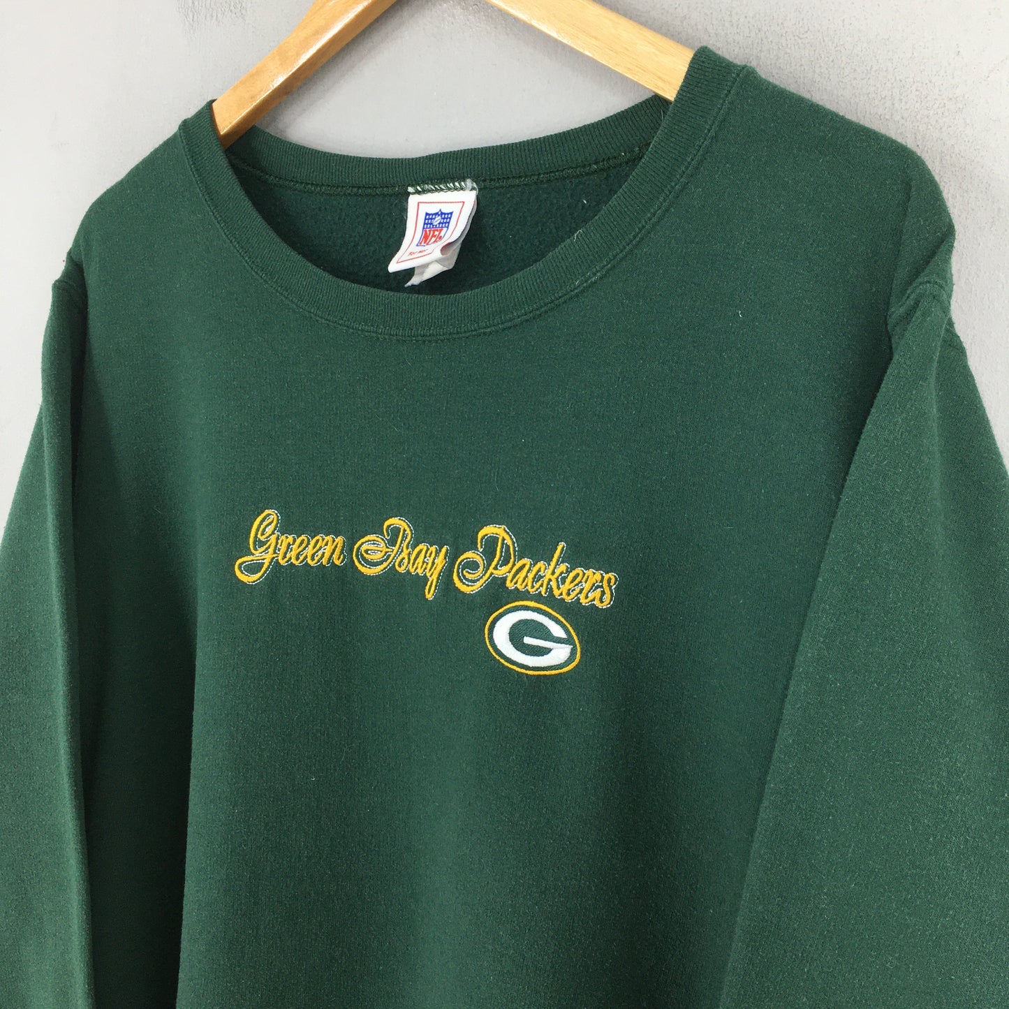 Green Bay Packers Football NFL Sweatshirt 2XLarge