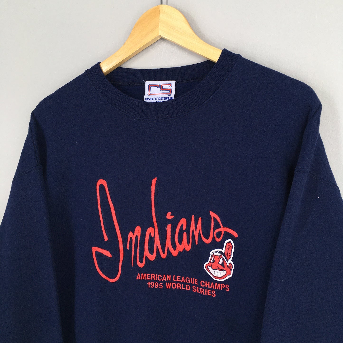 Cleveland Indians Baseball MLB Sweatshirt Large