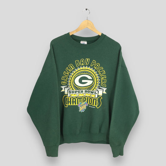 Green Bay Packers NFL Green Sweatshirt XLarge