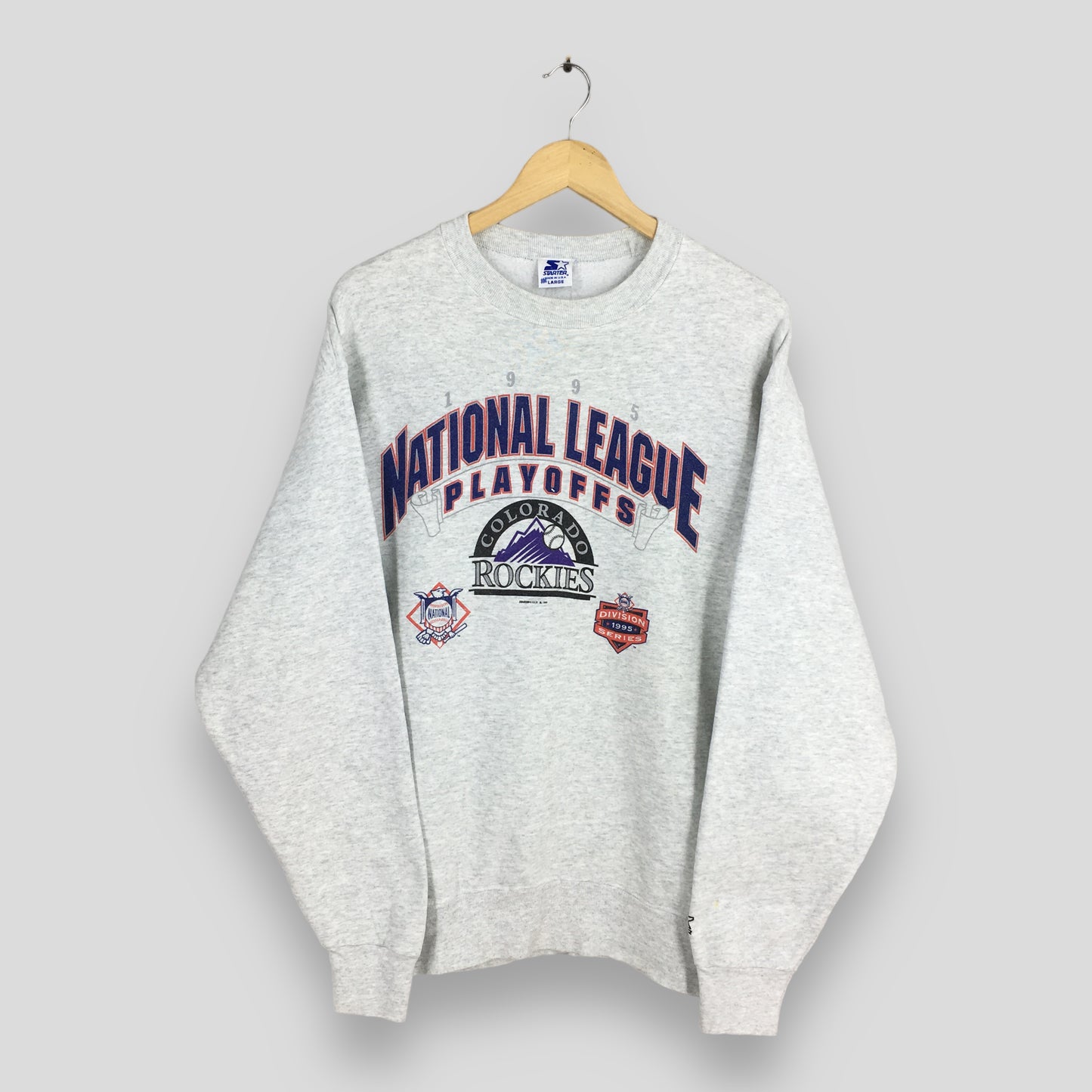 Colorado Rockies Baseball MLB Sweatshirt Large