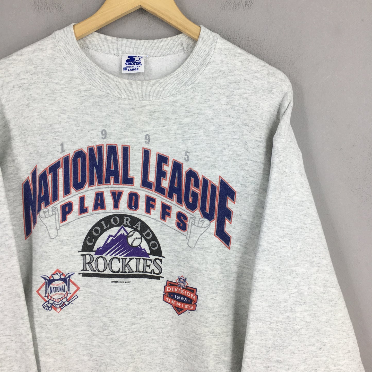 Colorado Rockies Baseball MLB Sweatshirt Large