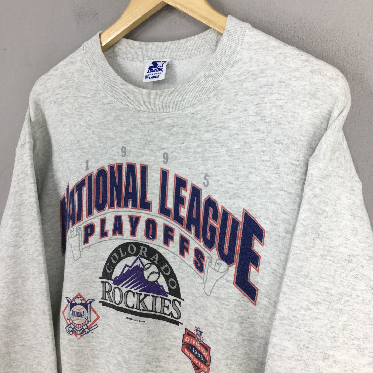 Colorado Rockies Baseball MLB Sweatshirt Large