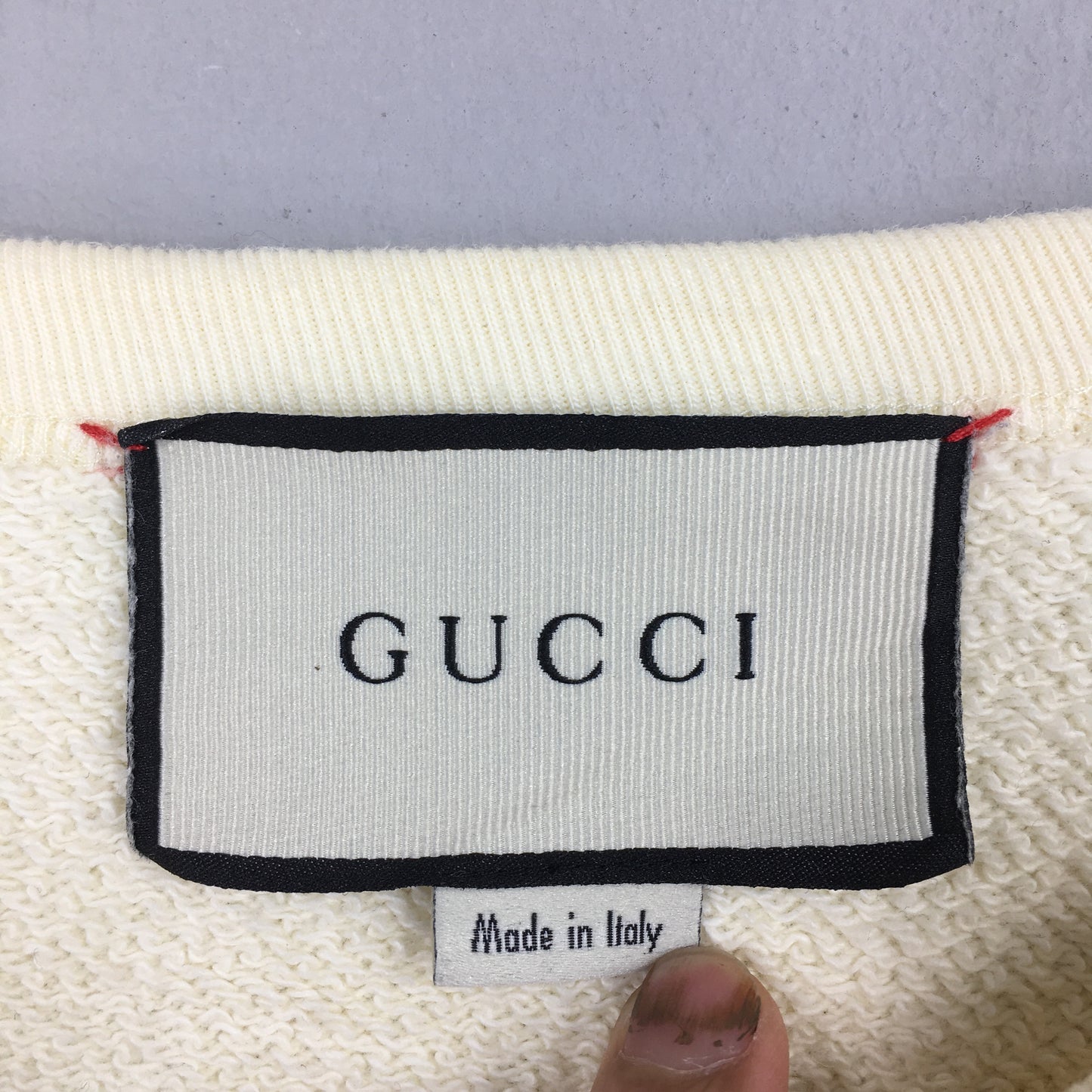 AW18 Gucci Firenze Cities Printed Designer Sweatshirt Large