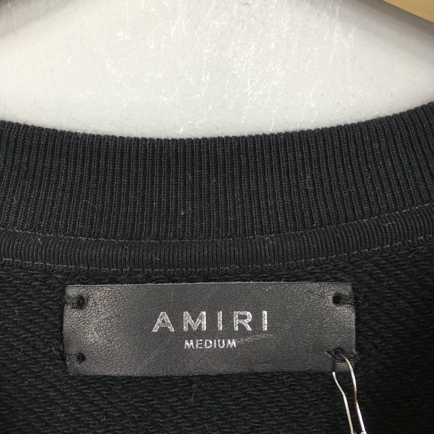 Amiri Black Coffee Summer Spring 2022 Sweatshirt Medium