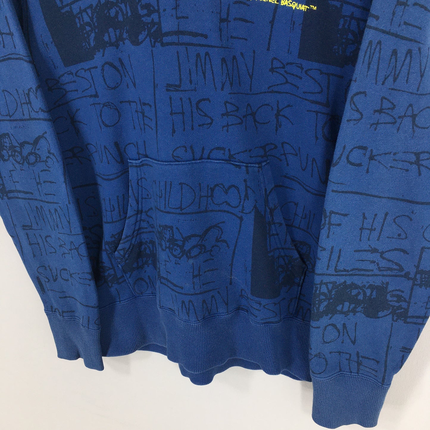 Jean-Michel Basquiat Comic Strip Pop Art Hoodie Sweatshirt Medium