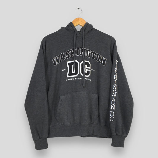 Washington DC Gray Hoodies Medium