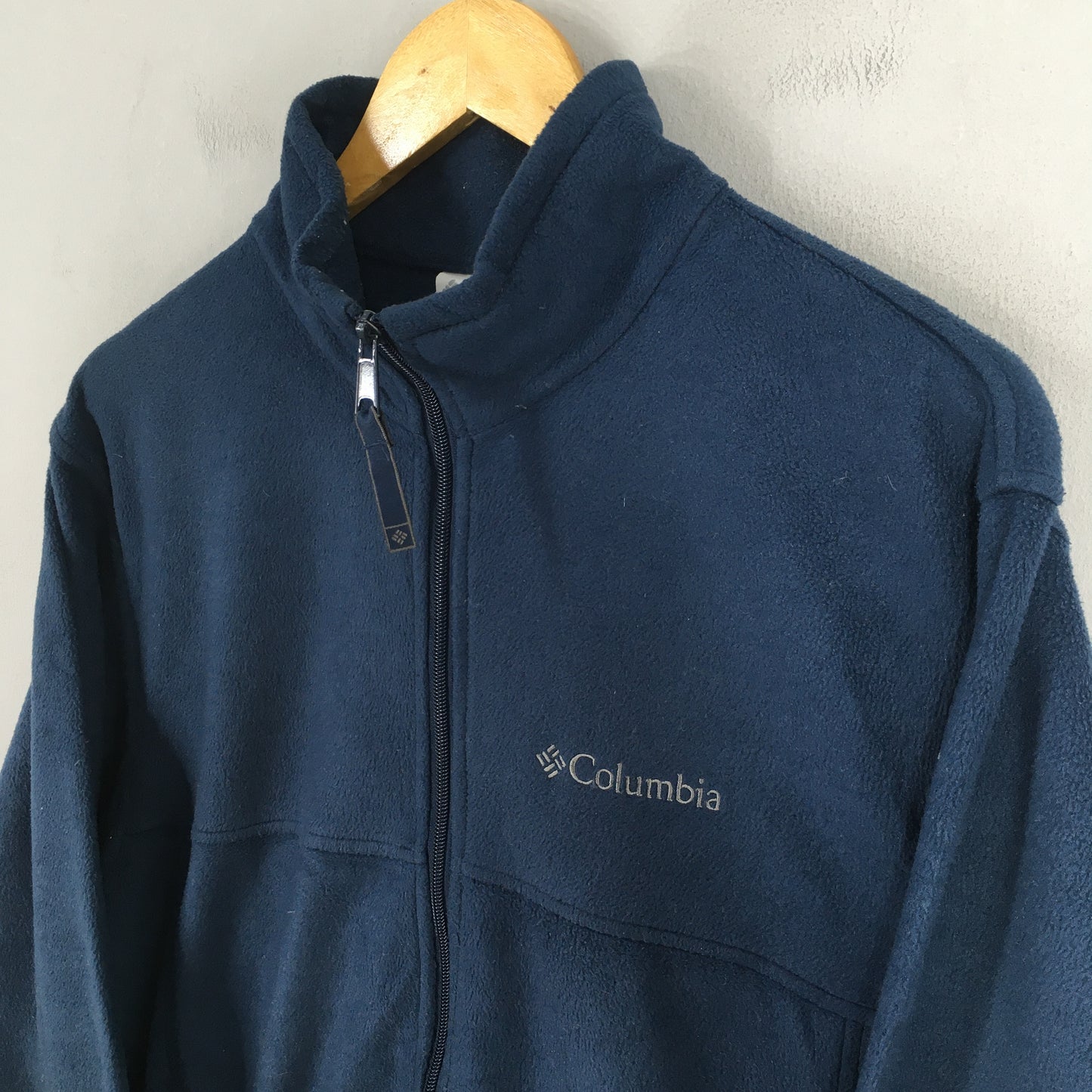 Columbia Sportswear Blue Fleece Sweatshirt Medium