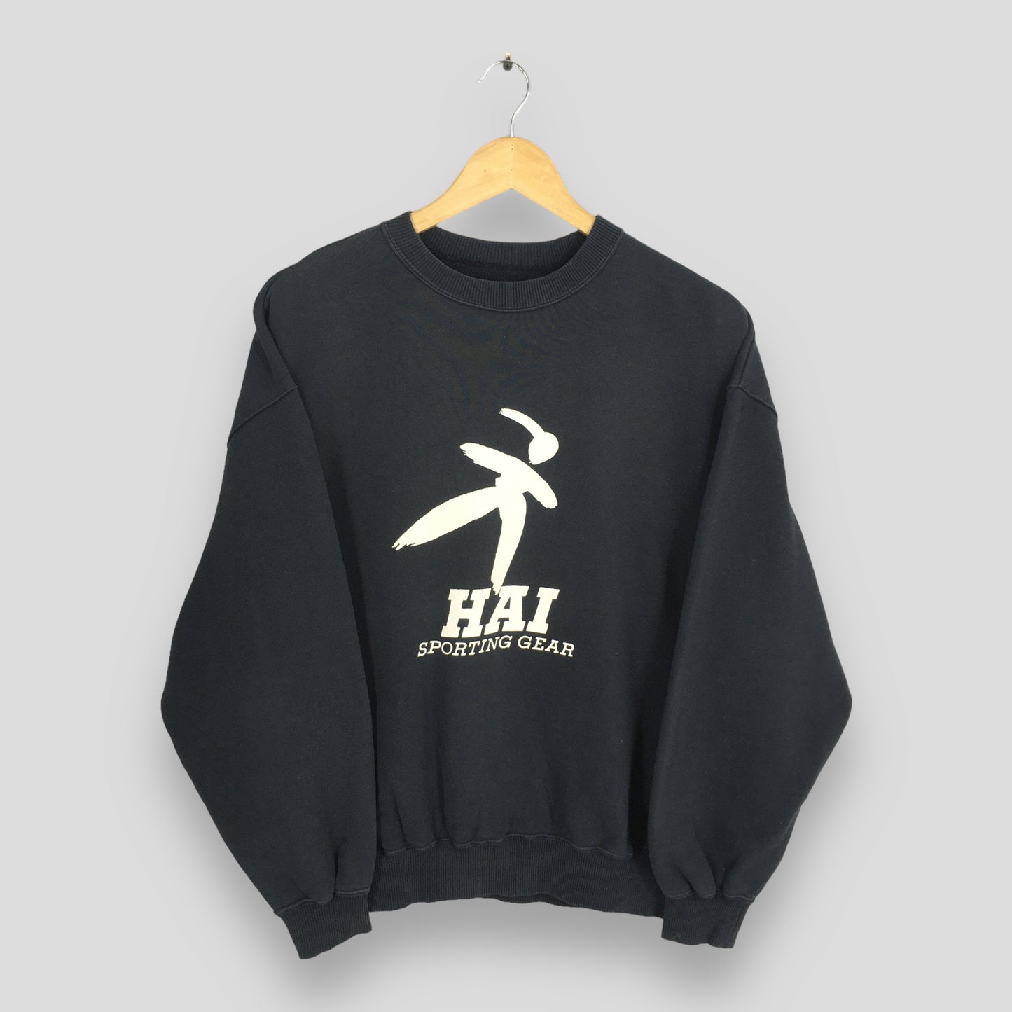 Hai Sporting Gear Black Sweatshirt Medium