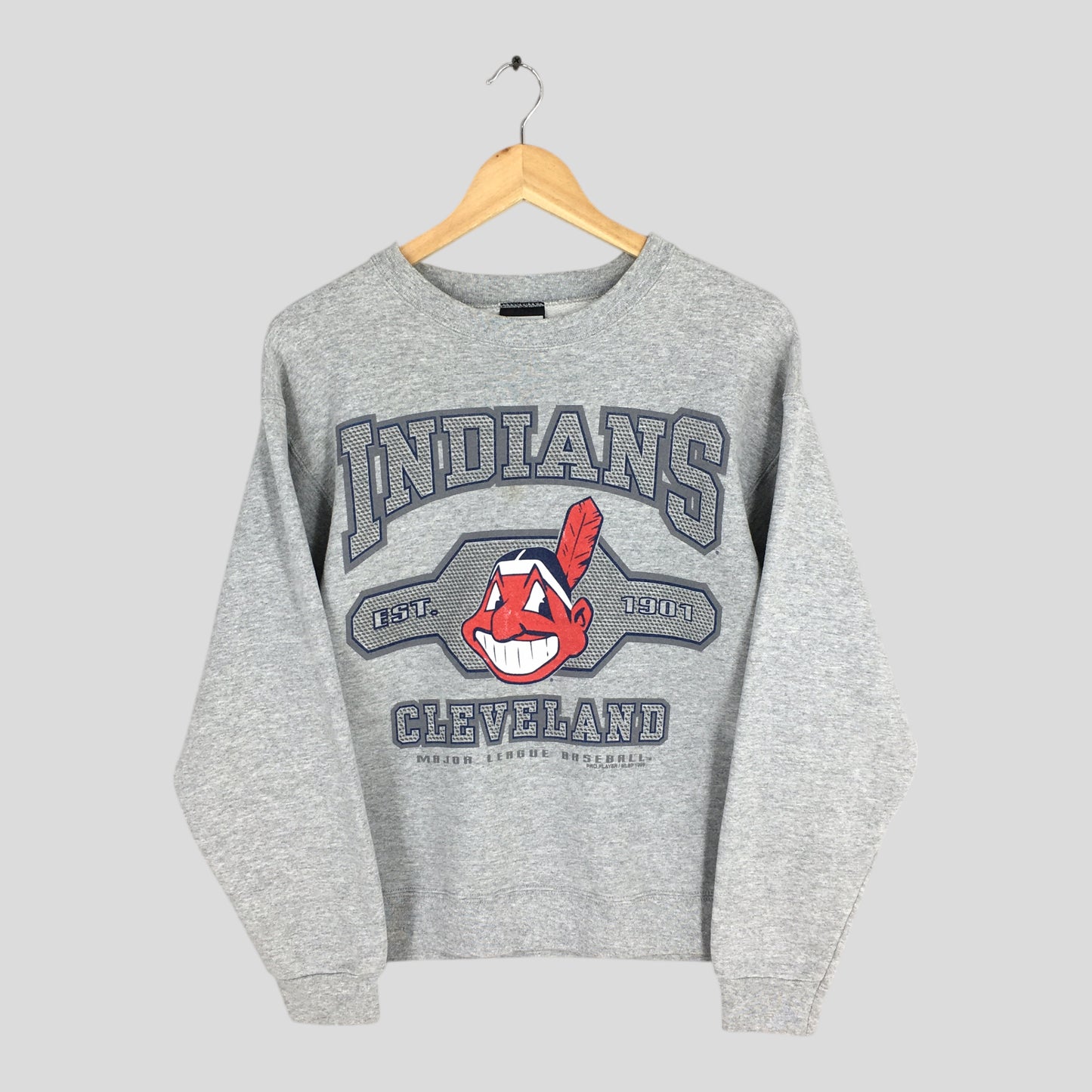 Cleveland Indians Mlb Baseball Sweatshirt Medium