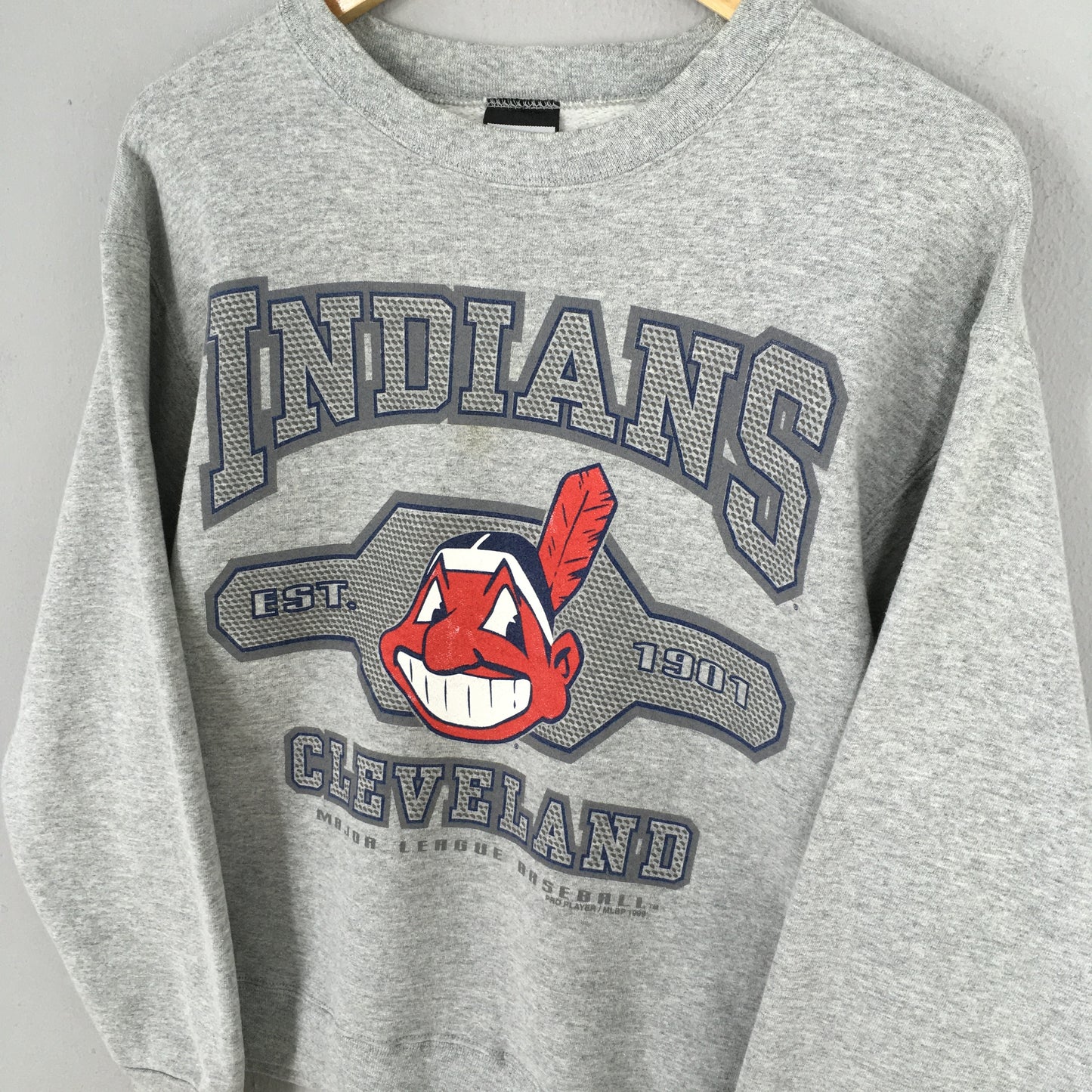 Cleveland Indians Mlb Baseball Sweatshirt Medium