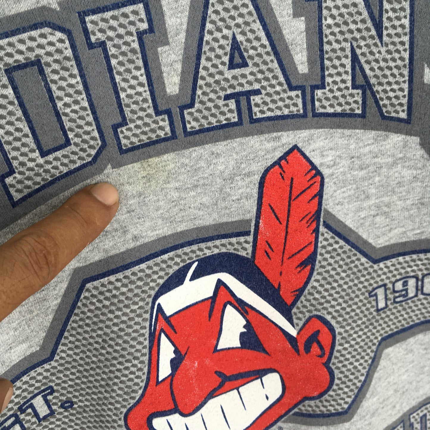 Cleveland Indians Mlb Baseball Sweatshirt Medium