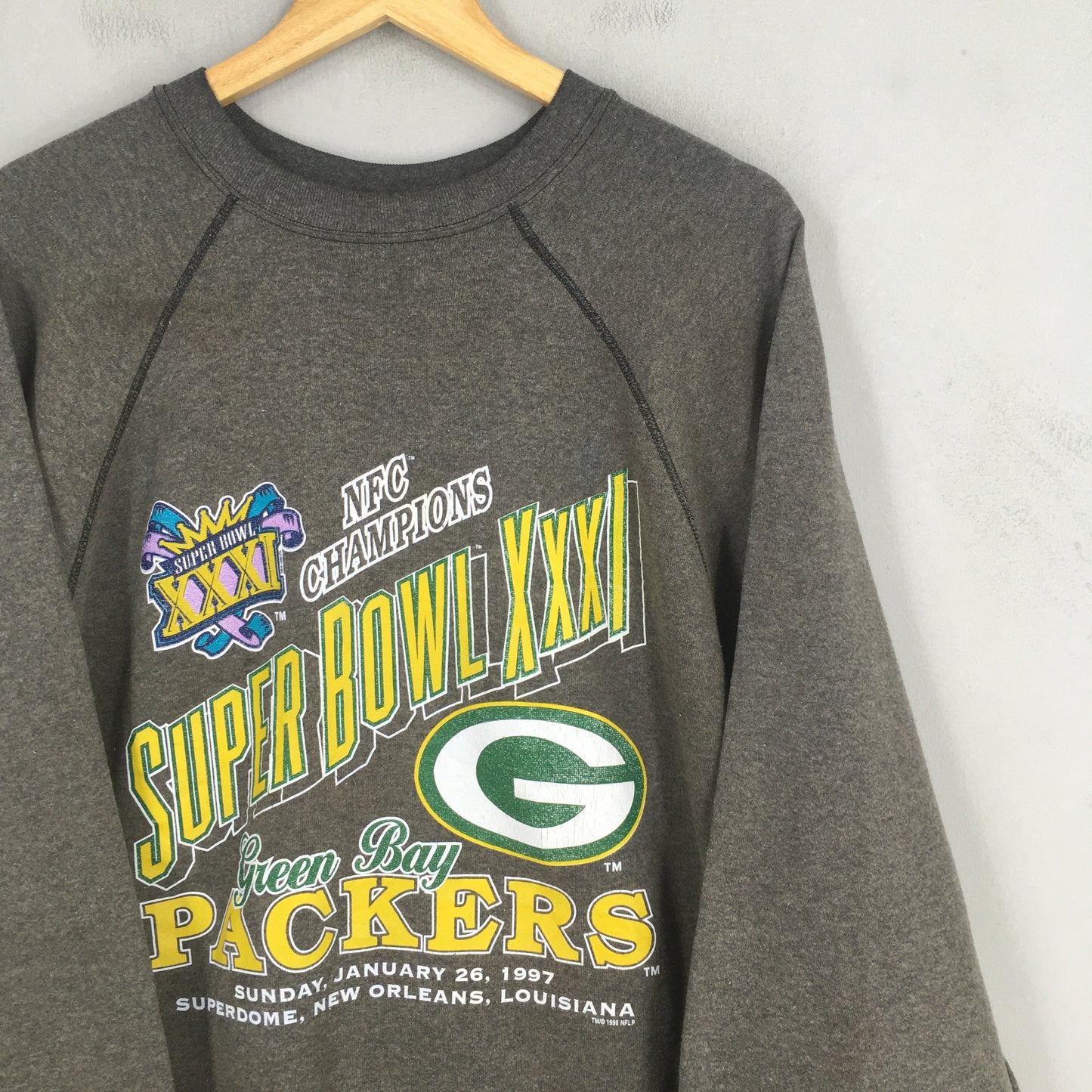 Green Bay Packers Football Sweatshirt 3XLarge