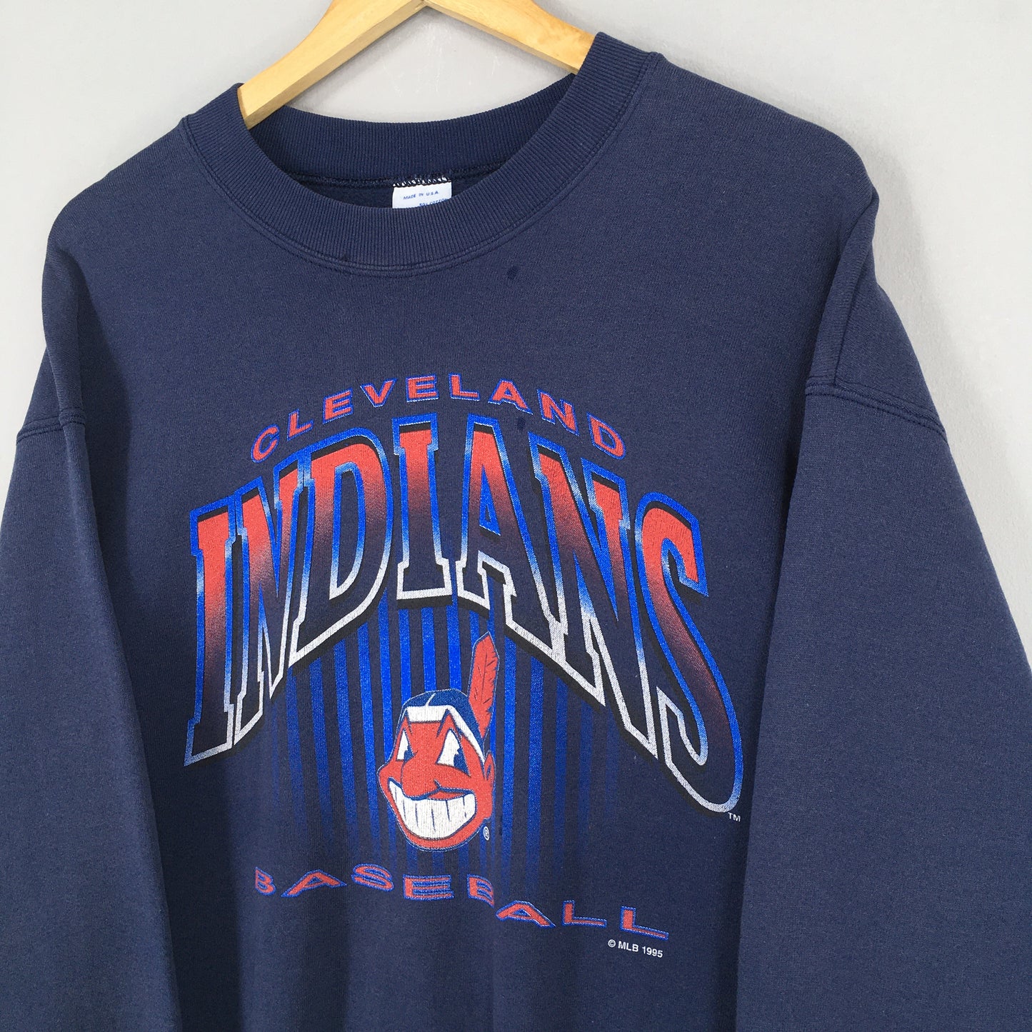 Cleveland Indians Baseball Team MLB Sweatshirt Large