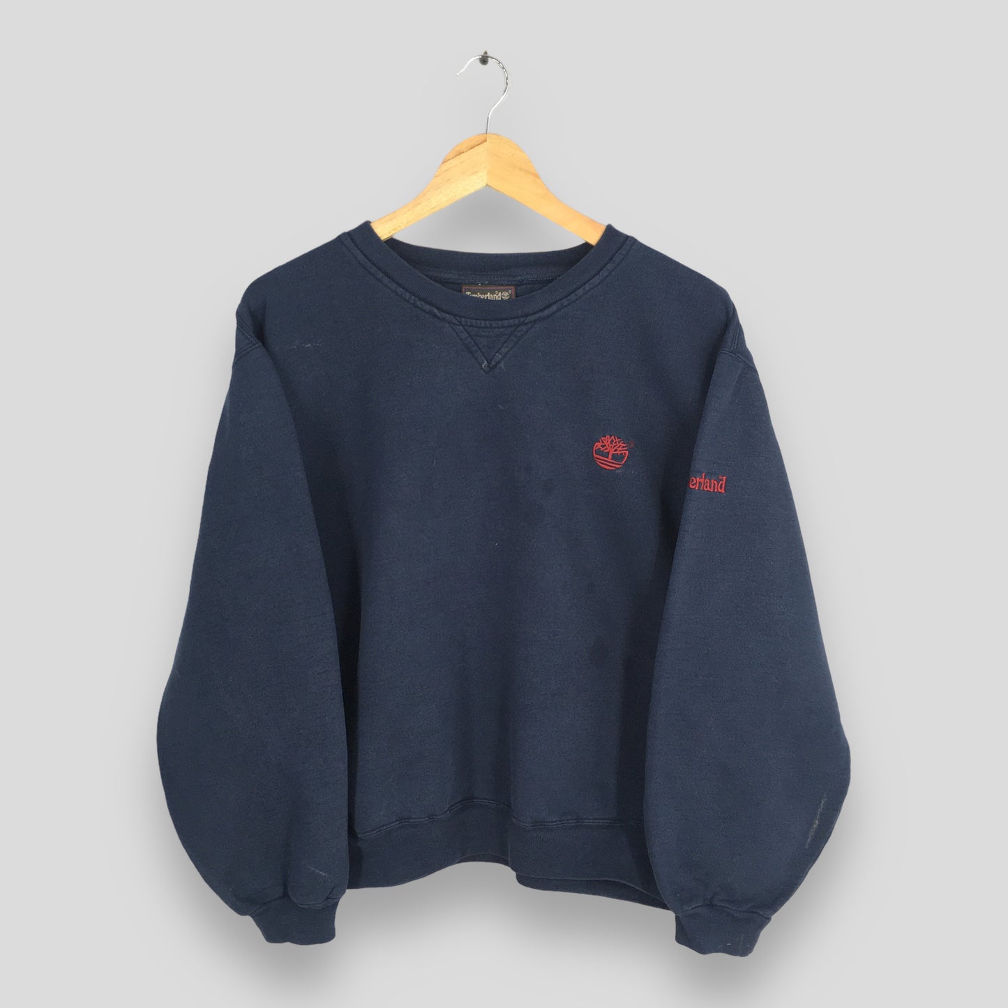 Timberland Weathergear Blue Sweatshirt Medium