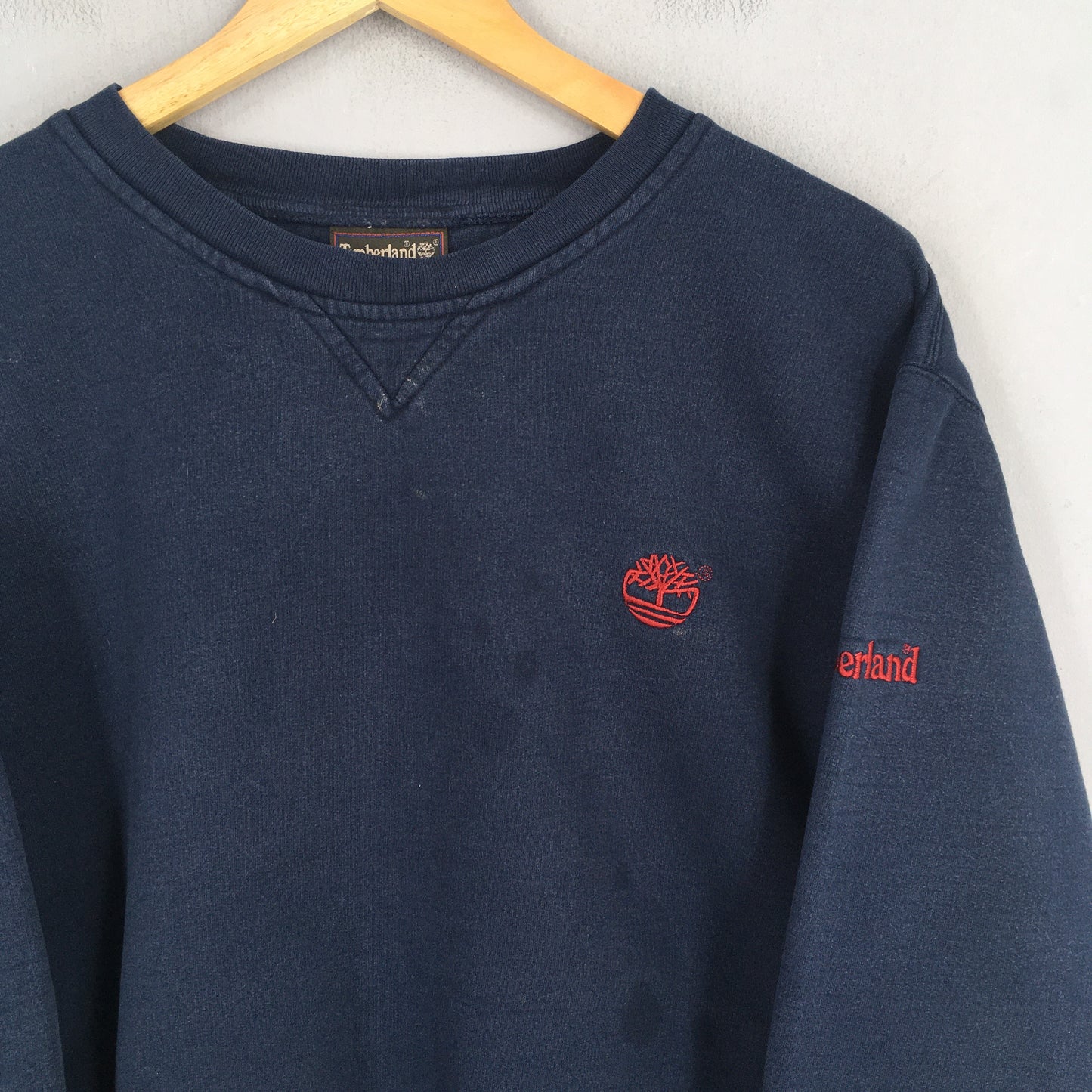 Timberland Weathergear Blue Sweatshirt Medium